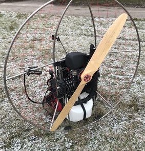 Парамотор SR Nitro 200 sport-titan с S-рогами