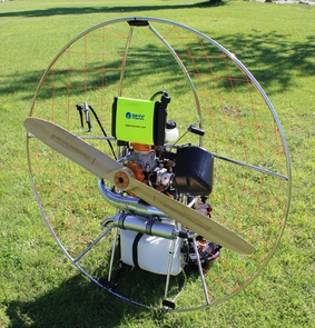 Парамотор SR SKY 1.1S sport-steel с S-образными качающимися рогами